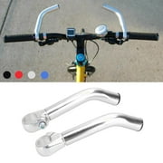 1 Pair of Aluminum Alloy Handlebar Extension Bars for Mountain Bike Aluminum Alloy Handlebar, Handlebar Ends, 22.2mm,