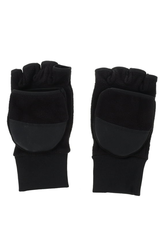 1 Pair of Autumn Winter Polar Fleece Gloves Touchscreen Thermal Gloves