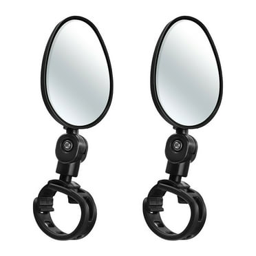 1 Pair of Bike Mirror Motorbike Mirror Adjustable Bike Mirror Rearview Mirror Reflective Mirror
