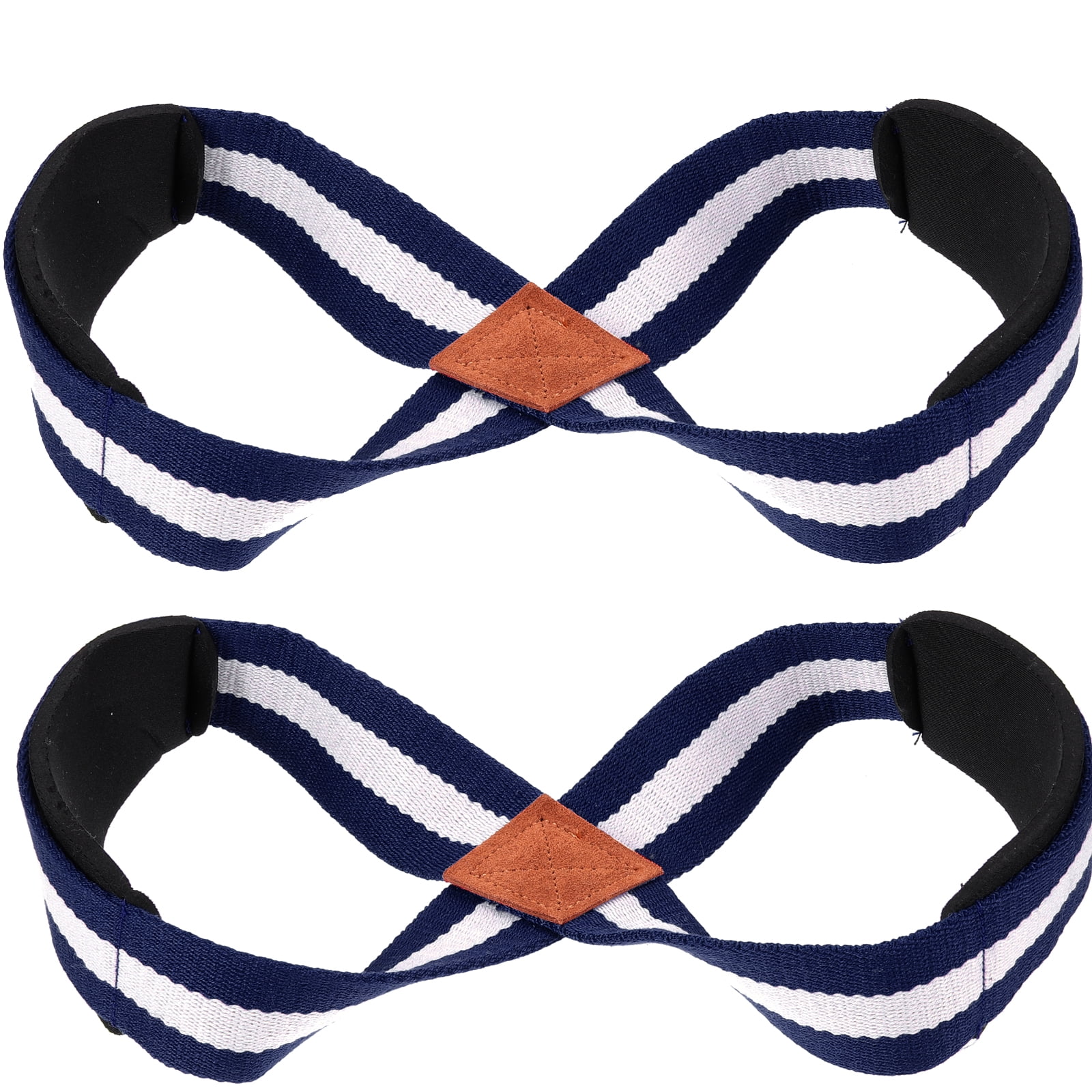 1 Pair of Convenient Lifting Straps Heavy Duty Weight Lifting Straps