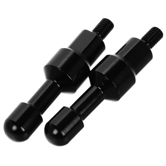 1 Pair of Motorcycle Rearview Mirror Riser Extender Adapter Aluminum Alloy Screw Plug for Electric Bikes Side Mirror Mount for Modification 8mm