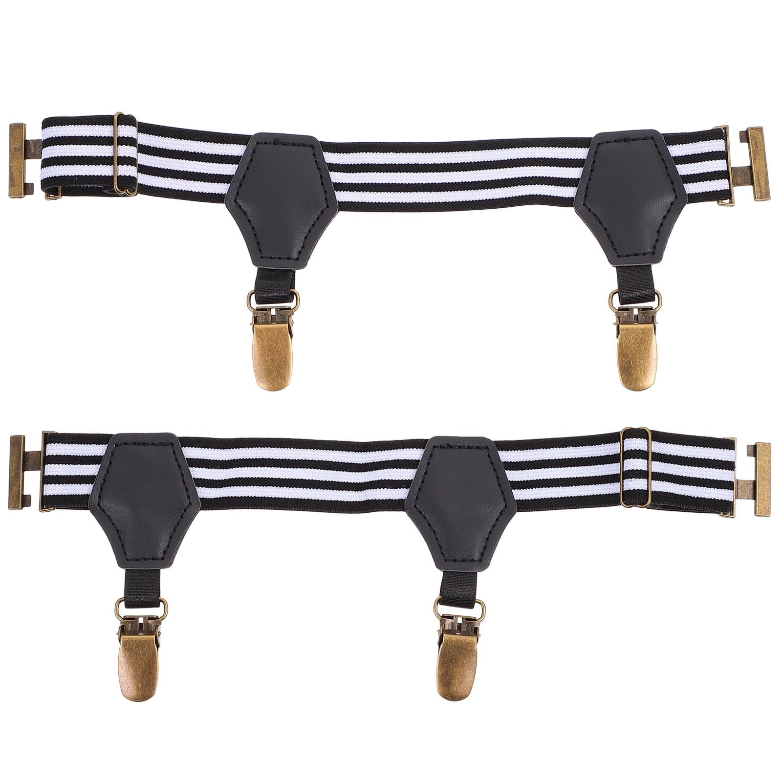 1 Pair of Multipurpose Nylon Garters Leg Garters Women Garters (Black