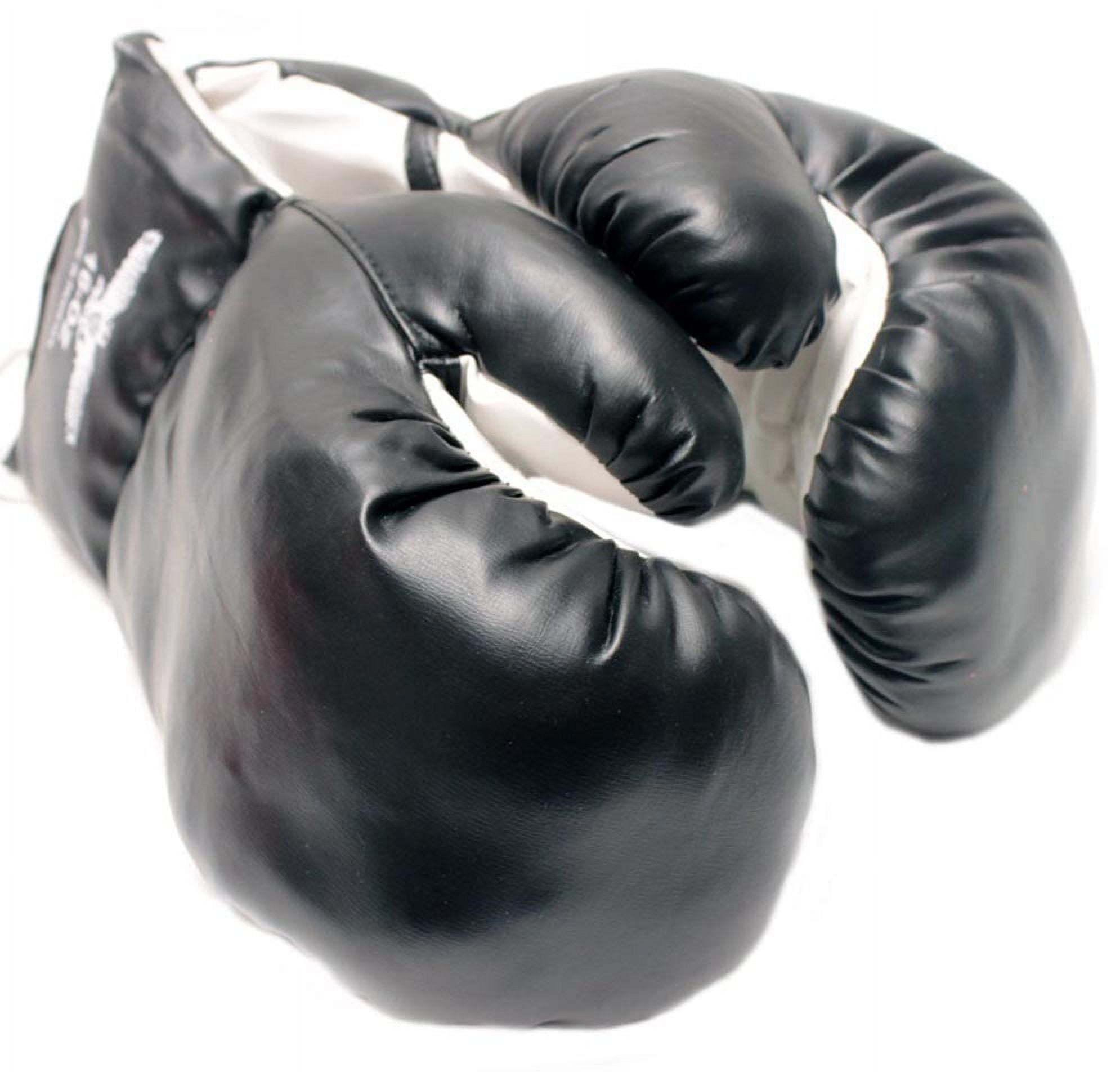 1 Pair of New Boxing / Punching Gloves and Fitness Training : Black - 6oz