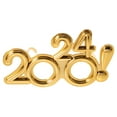 1 Pair of New Year Glasses 2024 Year Eyeglasses Prop Celebration Party