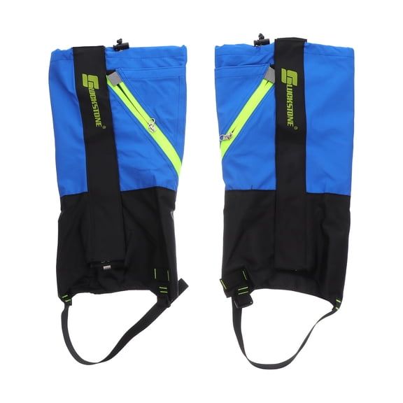 Blue Nylon Leg Protectors for Outdoor Sports with Waterproof and Insect-Proof Function 1 Pair