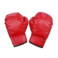 thumbnail image 1 of 1 Pair of Portable Boxing Gloves Wear-resistant Kickboxing Gloves Professional Thai Gloves, 1 of 8