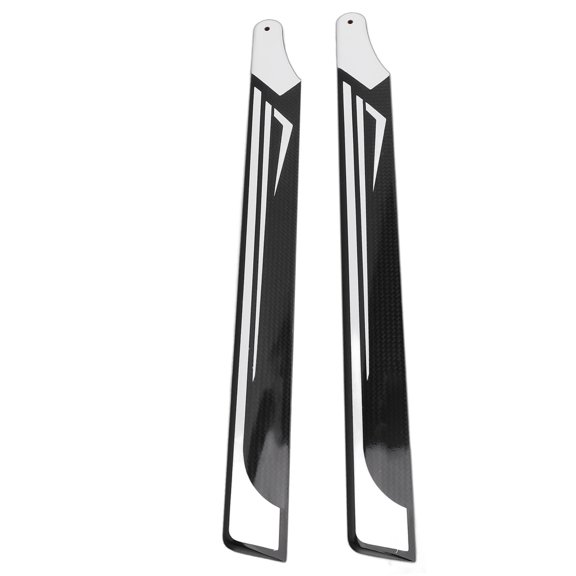 1 Pair of RC Helicopter Propellers Main Rotor High Strength Dual Propeller for Flywing FW450V3 Replacement Accessories
