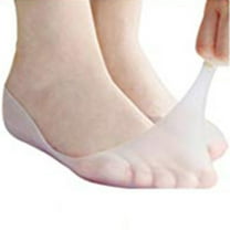 1 Pair of Soft Silicone Foot Protective Socks Non Slip Breathable Socks Anti Slip Foot Care Protector for Women Men Foot