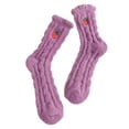 thumbnail image 1 of Socks Winter Girls Fluffy Stockings Fruit Pattern Women Coral Fleece Bed Warm Slipper Fuzzy Cute Floor Cozy Crew, 1 of 8
