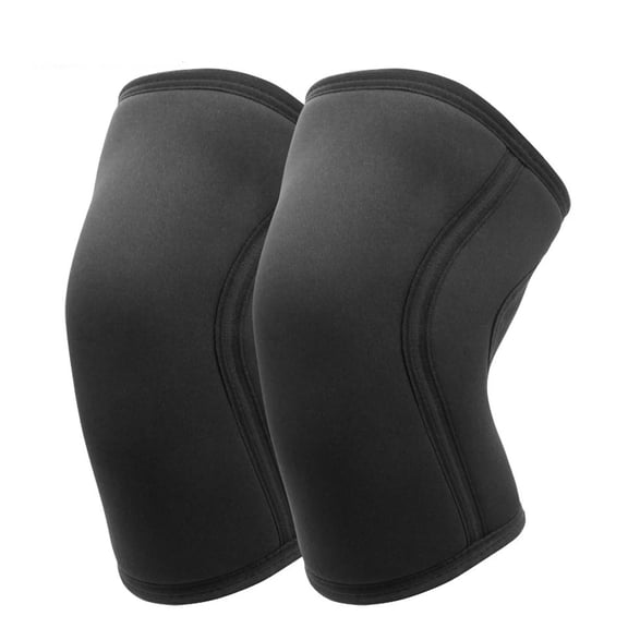 1 PairKnee Sleeves Weightlifting - 7mm Thick Premium Neoprene Weight Lifting Knee Sleeve for Squats, Powerlifting & Deadlift