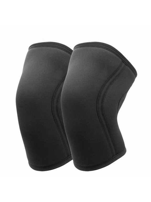 1 PairKnee Sleeves Weightlifting - 7mm Thick Premium Neoprene Weight Lifting Knee Sleeve for Squats, Powerlifting & Deadlift