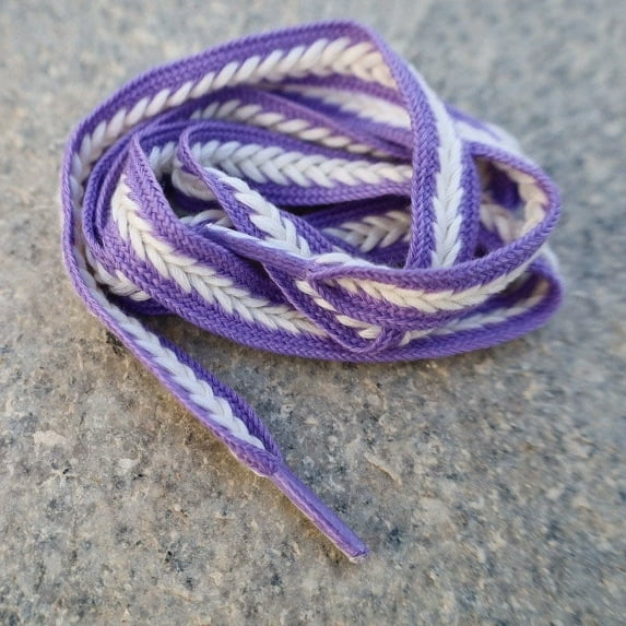 1 Pairs 3/5” wide flat shoe laces for sneakers 9 Colors thick fat braided shoelaces athletic in 2 Different Lengths