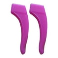 thumbnail image 1 of 1 Pairs Eyeglass Strap Holder Eyewear Retainer Silicone Anti Slip Holder for Sport Glasses Ear Grip Hook Sunglasses Tips Sleeve Retainer for Kids and Adults, 0.39x1.57 Inch, Purple, 1 of 6