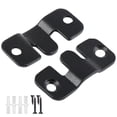 thumbnail image 1 of 1 Pairs Flush Mount Bracket,Interlocking Furniture Connector,Stainless Steel Heavy Duty Photo Frame Hook Picture Hanger for Large Picture Display Art Gallery Wall Mount Hardware, 1 of 9
