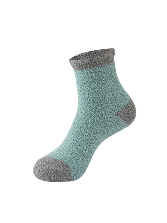 1 Pairs Fuzzy Socks for Women, Fluffy Cozy Winter Slipper Socks 1 Pairs,Fuzzy Socks Cozy Winter Cabin Slipper Warm Soft Thick Comfy Socks,Super Soft Cloud-Like , Comfortable Warm Plush Socks