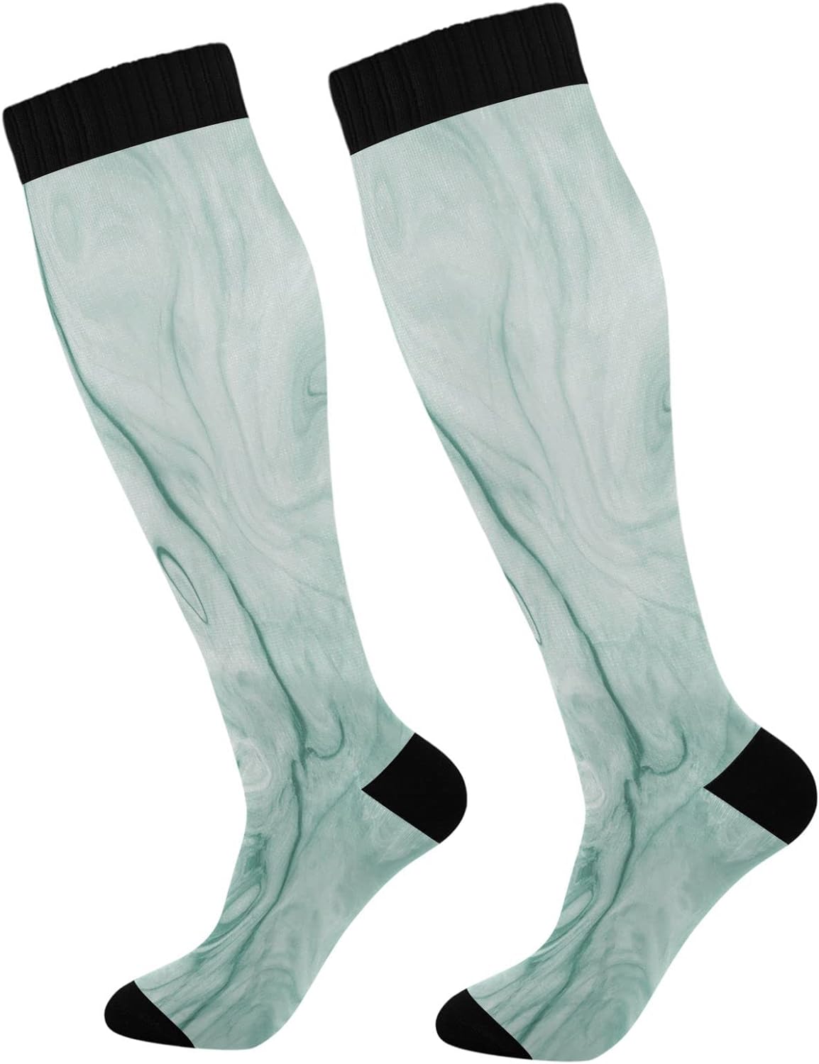 Viasox White 3-Pack Compression Socks – 12-15mmHg For Circulation Support, Neuropathy, Size M
