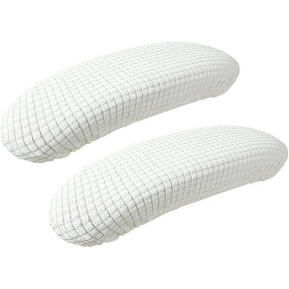 1 Pairs Office Chair Armrest Cover Elastic Washable Waterproof, Stretch Chairs Armrest Slipcovers Office/Computer Removable Armrest Covers