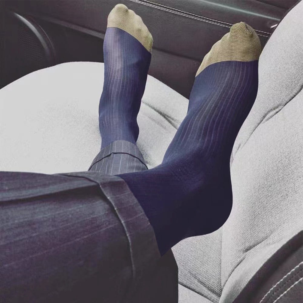 1 Pairs Pack Mens Thin See-Through Silky Sheer Dress Socks Breathable Business - Walmart.com 1 Pairs Pack Mens Thin See-Through Silky Sheer Dress Socks Breathable Business - Walmart.com