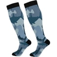 thumbnail image 1 of 1 Pairs Shark Compression Socks for Women Men Knee High Stocking for Running, Athletic, Medical Gift, 1 of 7