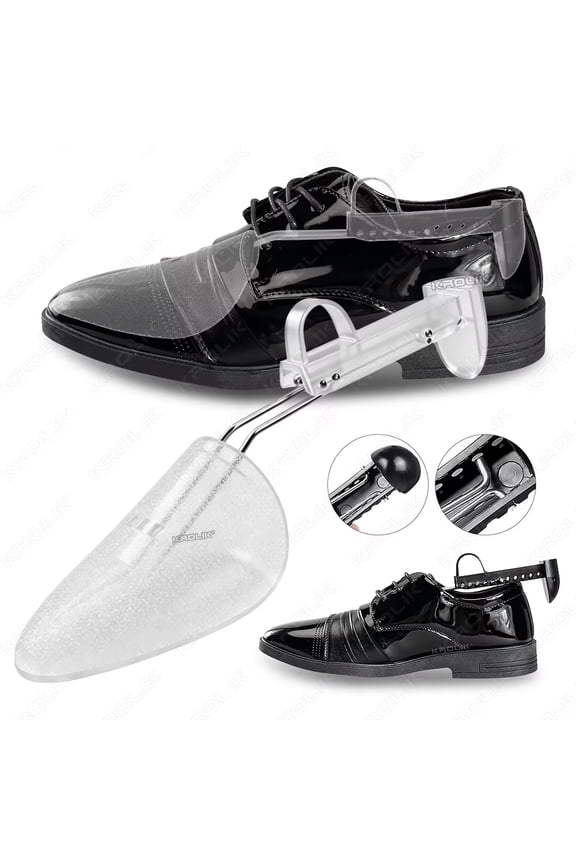 1 Pairs Shoe Stretcher Shoes Tree Shaper Rack Plastic Adjustable Length Men/Women Shoe Trees Stretcher Boot Holder Organizers