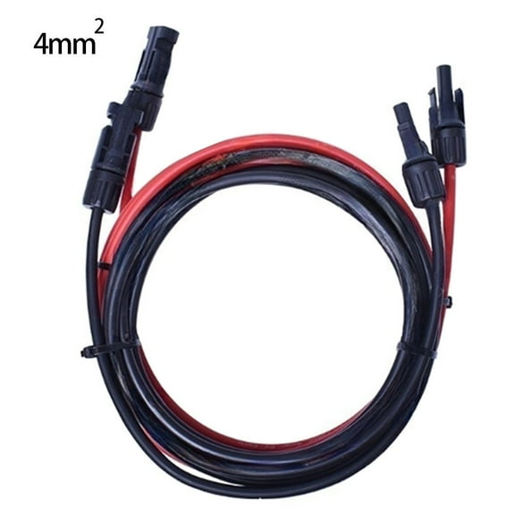 1 Pairs Solar Panel Extension Cable Wire 4 Mm² With Solar For Pv Connectors