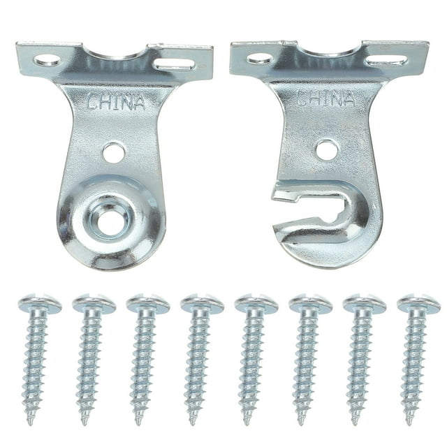Universal Replacement Roller Blind Mounting Brackets Hardware Set, 1 Pair, Durable Holders