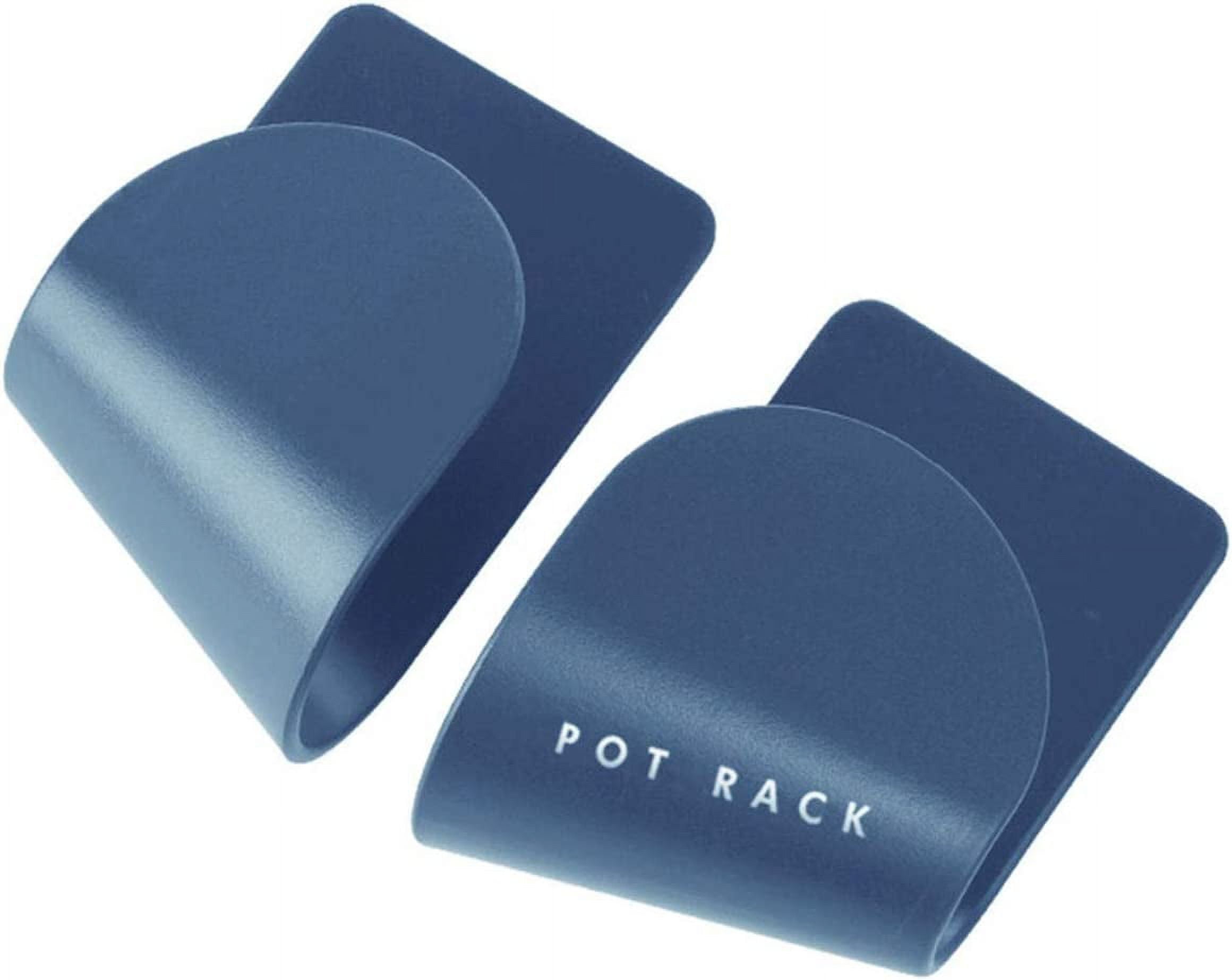 1 Pairs Wall Mount Pot Lid Organizers Racks, Self Adhesive Wall Mounted ...