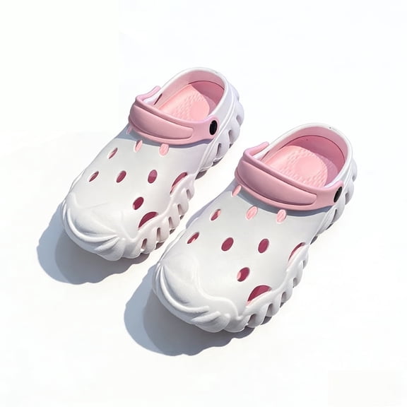 1 Pairs Women Comfortable Clogs Shoes Soft Breathable Non-Slip Unisex Garden Outdoor Beach Clog Sandals(Black)