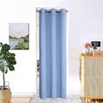 thumbnail image 1 of 1 Panel Blackout Curtain for Doorways and Closets K68 SLATE BLUE Color Window Thermal Insulated Top Grommets for Bedroom 37" X 84", 1 of 6