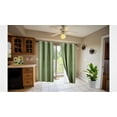 thumbnail image 1 of 1 Panel Solid Plain Thermal Foam Lined Blackout Heavy Thick Window Curtain Drapes Silver Grommest (Sage Green, 108" LENGTH) Noa 3 Layered, 1 of 3