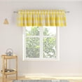1 Panel Valance Curtains 18 inches Long Curtain Valance Living Room