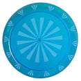 thumbnail image 1 of 1 - Party Essentials 16" Round Tray - Neon Blue, 1 of 1
