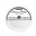 thumbnail image 1 of 1 - Party Essentials 9" Deluxe Luncheon Plates - White 40 Ct., 1 of 1