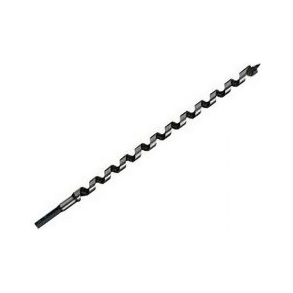 1 Pc, 1" X 18" Ship Auger Bit, Dms73-1060, Finish: Uncoated (Bright); Overall Length: 18"; Shank Type: Hex