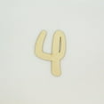 thumbnail image 1 of 1 Pc, 10 Inch X 1/4 Inch Thick Walt Disney Numbers 4 For Kids Rooms & Childrens Craft Projects, 1 of 3