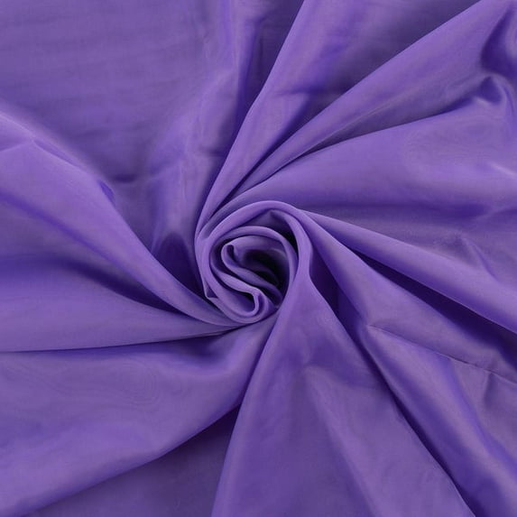 1 Pc, 10 Yards x 118" Flame Retardant (Fr) Voile Sheer Fabric Roll/Bolt - Purple 100% Polyester for Ceiling Draping, Wall Draping