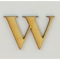 thumbnail image 1 of 1 Pc, 12 Inch X 1/8 Inch Thick Times New Roman Bold Wood Letters W Great For Craft Project & Different Decor, 1 of 3