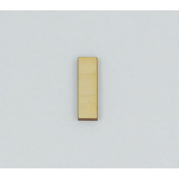 1 Pc, 12 Inch X 1/8 Inch Thick Wood Letters I In The Arial Font For Craft Project & Different Decor