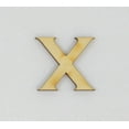 thumbnail image 1 of 1 Pc, 12 Inch X 1/8 Inch Thick Wood Letters X In The Copperplate Gothic Bold Font Great For Craft Project & Different Decor, 1 of 3