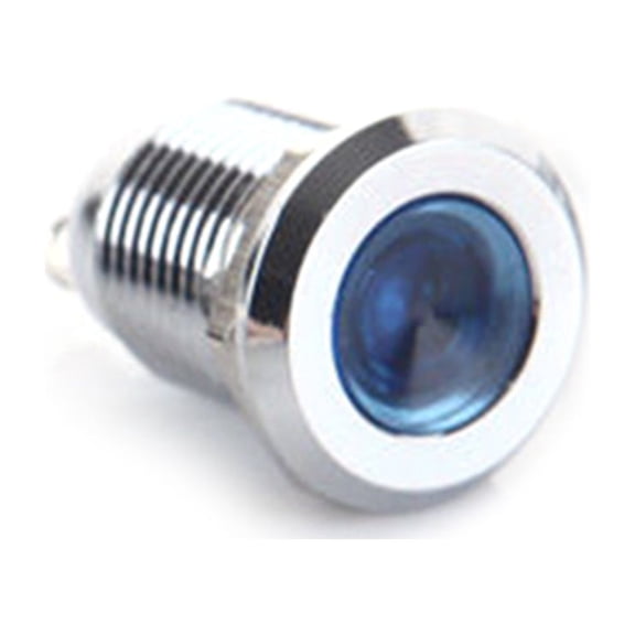 1 Pc 12mm 6/12/24/220V Mini Signals Power Supply LED Metal Indicator Light Lamp