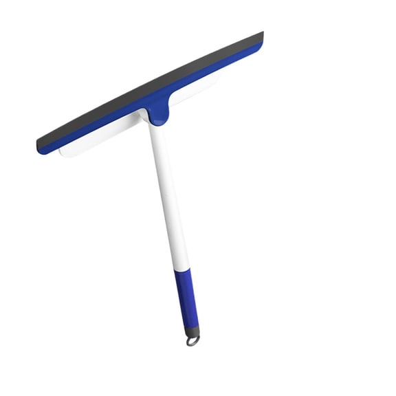 1 Pc 15" 2 in 1 Window Screen Cleaner Tool, 10.6" Wide Screen Cleaning Brush with Squeegee, Wet & Dry Mesh Cleaner for Home Glass Window, Mirror, Patio Door, Grey