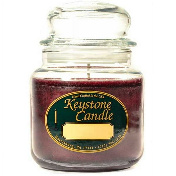 1 Pc 16 oz Black Cherry Jar Candles 4 in. diameter x 5.5 in. tall