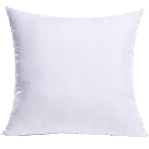 1 Pc 18x18 White Throw Pillow Inserts for Decorative Pillow Covers, Couch Pillows for Living Room, Fluffy Pillows for Bed