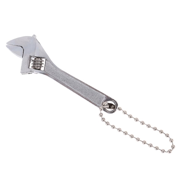 1 Pc 2.5 Inch 63mm Mini Metal Adjustable Wrenches Hand Tool With 0-10mm Jaw