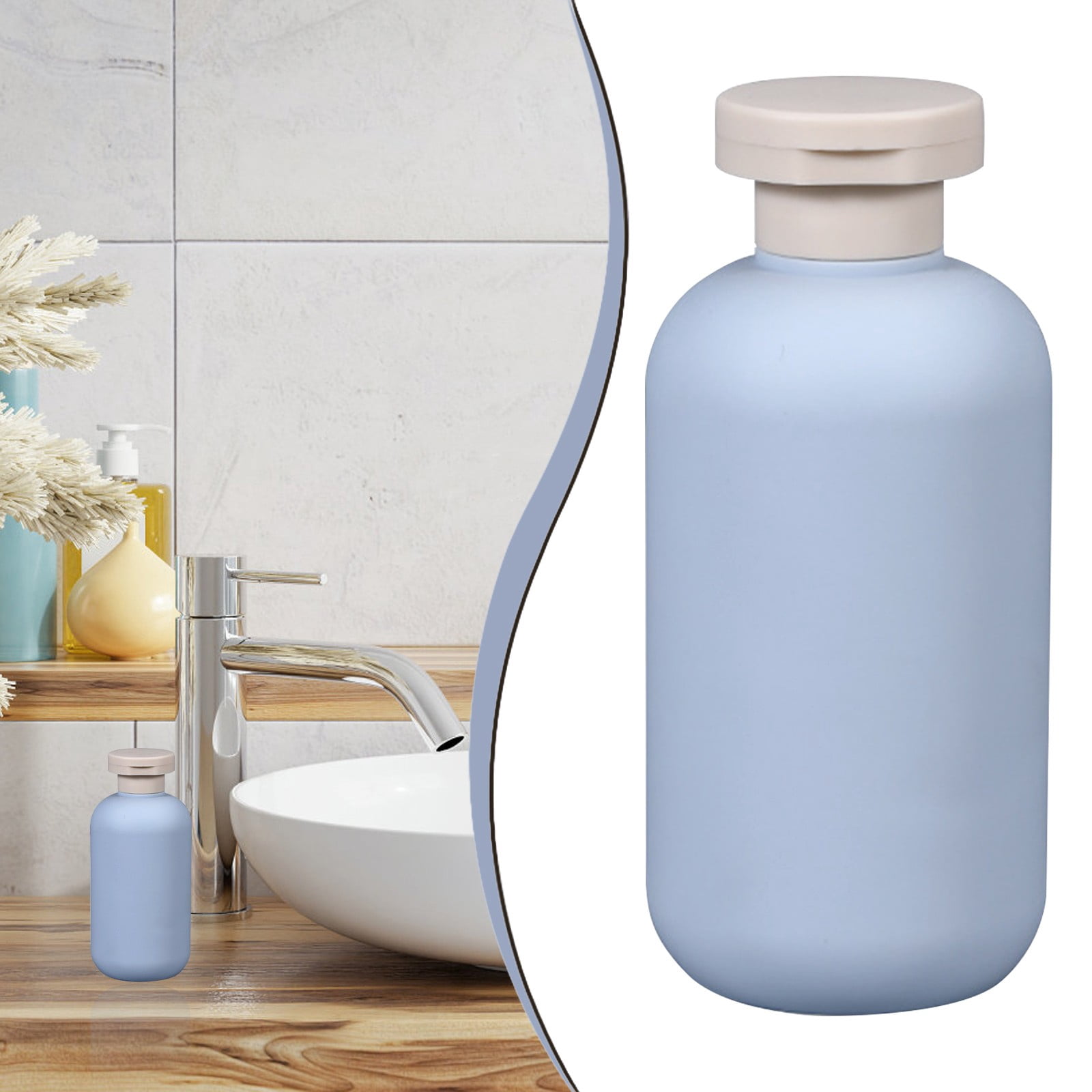 Portable Storage Pc 1 Pc 200ml Refillable Flip Cap Toiletry Bottle, Leak Proof Portable ...