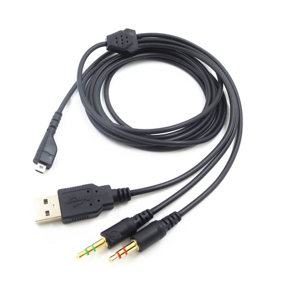 1 Pc 2M Gaming  Headphone Headset Cable Audio Cable For SteelSeries Arctis 3/5/7/Pro