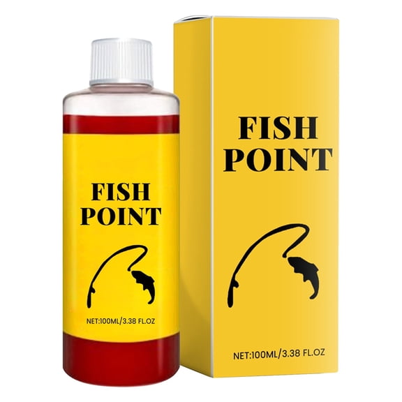 1 Pc 3.38 Fl Oz Fish Attractant Liquid, Concentrated Redworm Scent Fish Bait Additive, High Concentration Feeding Stimulant for Trout Bass Crappie Freshwater Fishing