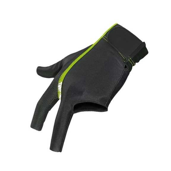 1 Pc 3 Fingers Billiard Pool Gloves for Left Hand Snooker Cue Sport Glove for Men Women Billiards Shooter Accessory