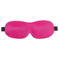 thumbnail image 1 of 1 Pc 3D Sleeping Eye Mask for Sleeping Eyelash Extensions, Lash Protector Cupped Molded Night Sleep Mask, Soft Silk Lightweight Contoured Mask Eye Cover for Travel, 3.54x9.06 Inch, Hot Pink, 1 of 9