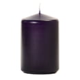 thumbnail image 1 of 1 Pc 3x4 Lilac Pillar Candles Unscented 3 in. diameterx4.5 in. tall, 1 of 1